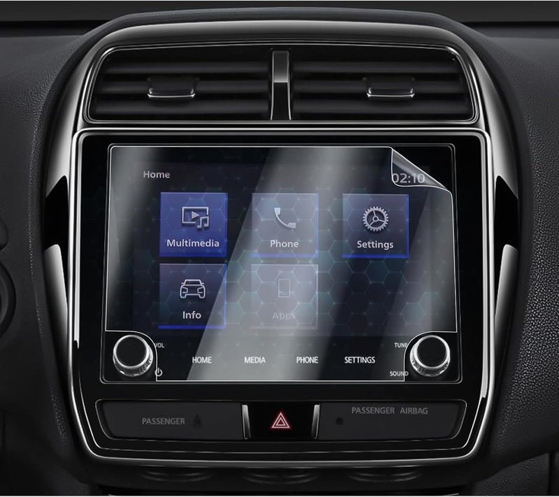 BSTW for 2024 Mitsubishi Outlander Sport Screen Protector for 2020-2024 2025 2026 Outlander Sport SE 8-inch Outlander Sport Accessories Soft Nano Protective Film 2PCS - Image 1